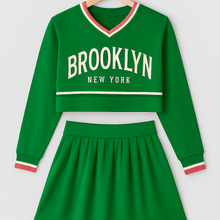 "Brooklyn Baddie" Two-Piece Set – (Small)