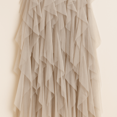 Dream Cascade Tiered Tulle Skirt (Large)